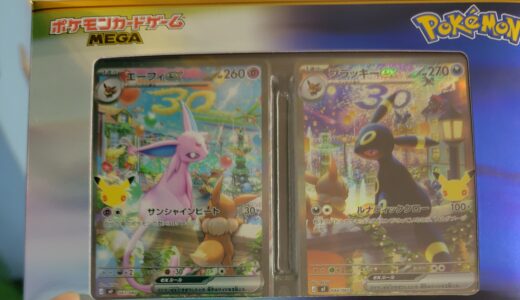 【ポケモンカード】ポケカ30thの抽選でデッキが当たった