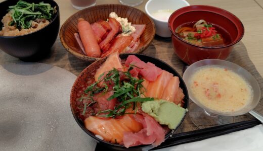 【日記】朝食バイキング！朝から生魚って普段食べないよね？